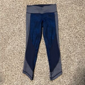 Lululemon Blue Cropped Leggings